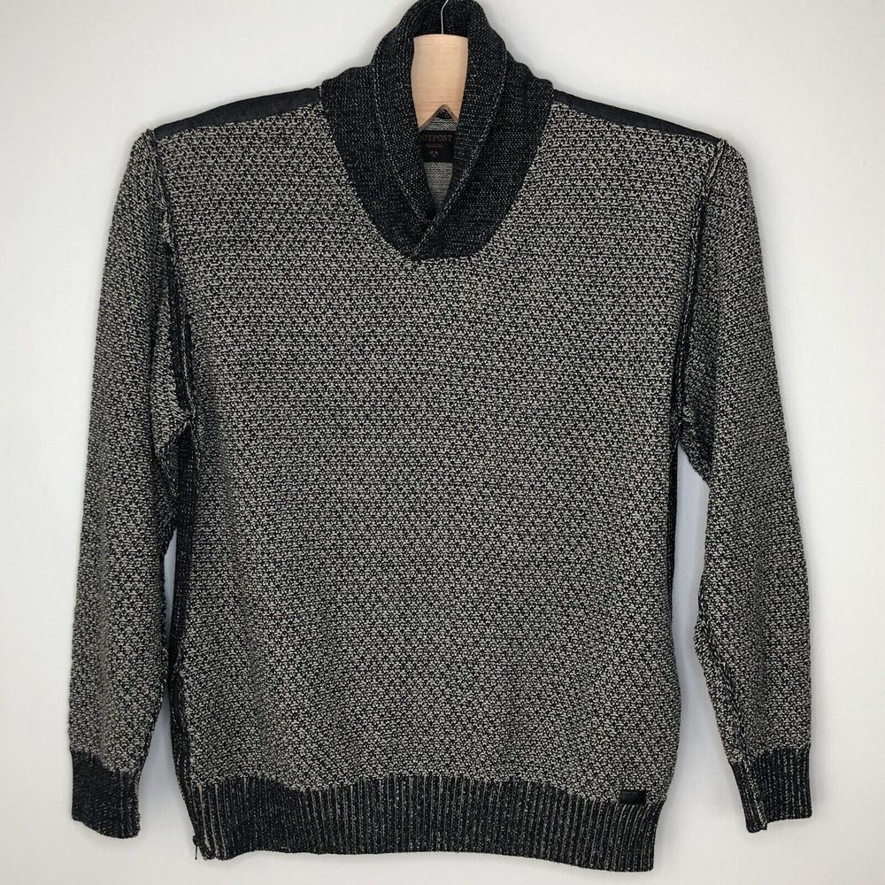 Outpost Makers Men's 2XL Chunky Knit‎ Mock Neck Pullover Long Sleeve Sweater